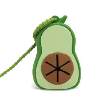 Dispensador de bolsas de perros con forma de aguacate